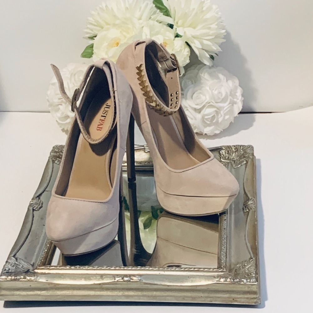 Prom Ready Dusty Rose High Heels NWOT